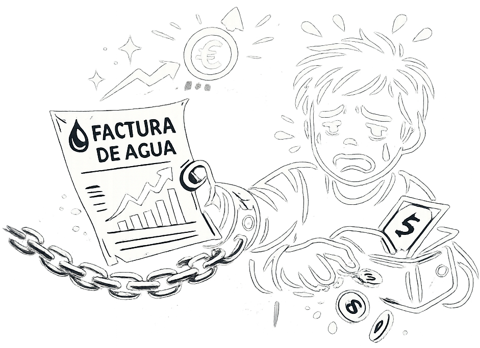 Seguir pagando agua